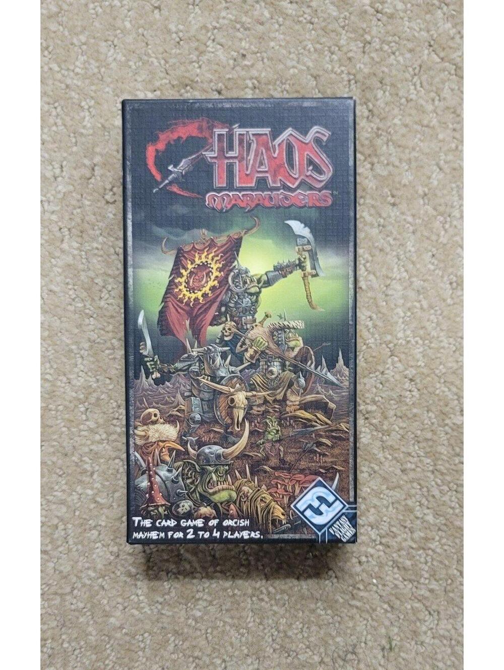 Chaos Marauders 2nd Ed - Fantasy Flight Game. Complete